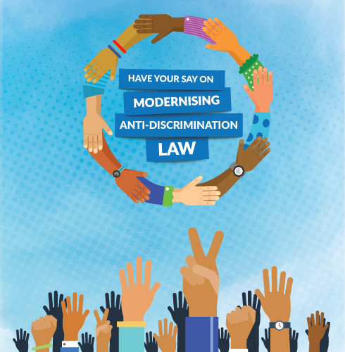 Against discrimination